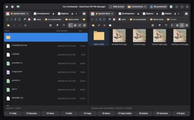 Native Panels with Live Thumbnails
